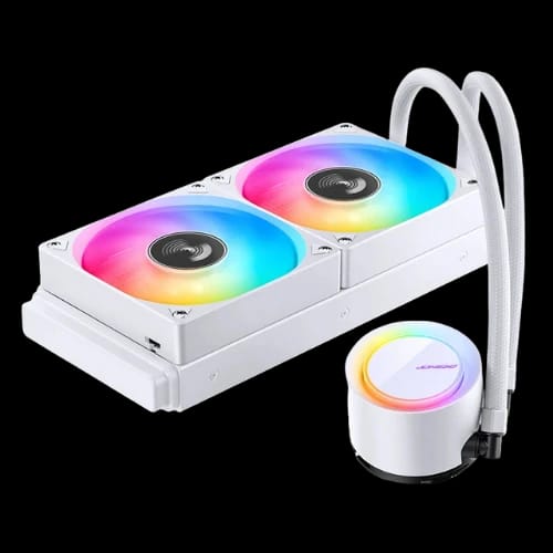 jonsbo tg 240 argb 240mm cpu cooler white main