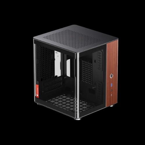 jonsbo tk 0 mini itx curved glass pc case black