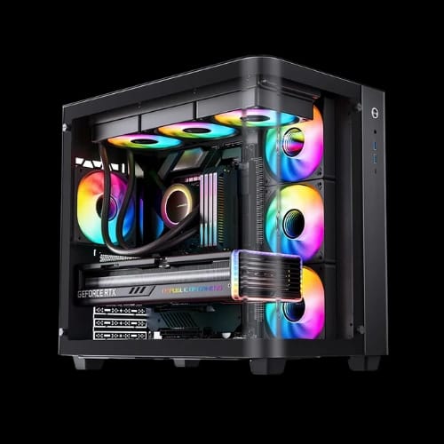jonsbo tk 3 youth edition atx case black