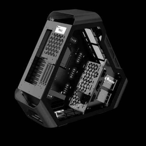 jonsbo tr03 g glass panel atx gaming case black