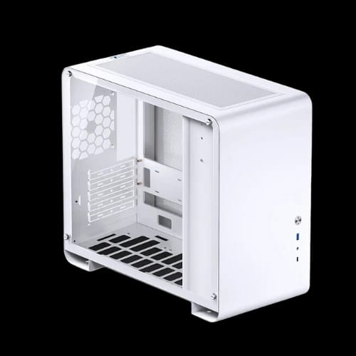jonsbo u4mini m atx casing white left site view