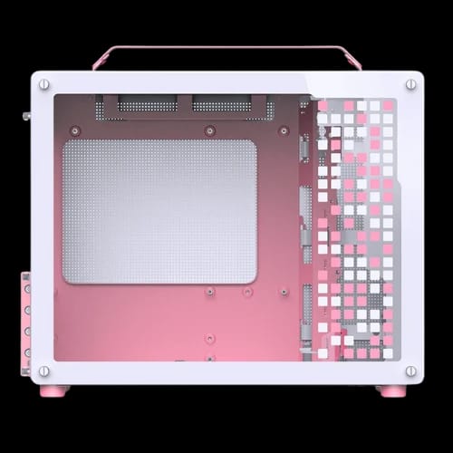 jonsbo z20 m atx gaming case pink white front