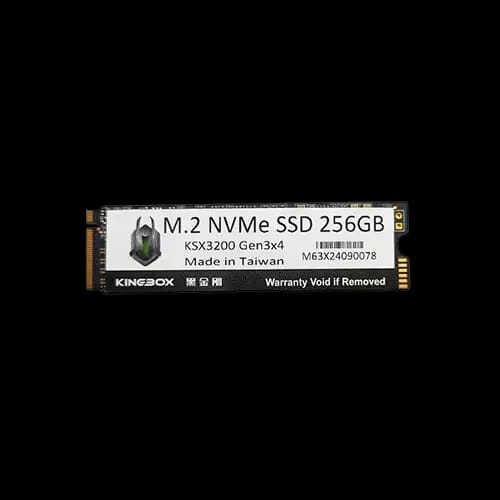 kingbox ksx3200 256gb nvme m2 pcie 30x4 ssd