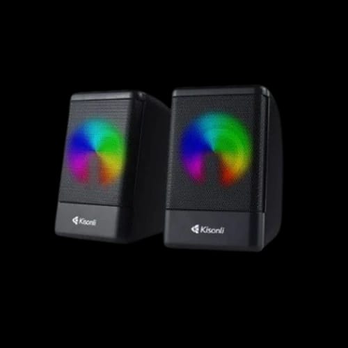kisonli l 8080 multimedia mini led speaker