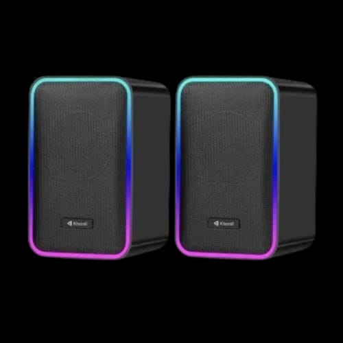 kisonli x21 rgb usb bluetooth gaming speaker