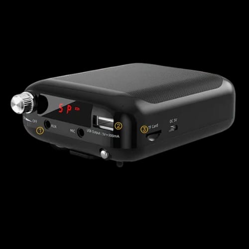 maono c01 voice amplifier front