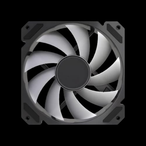 maxgreen m59 argb 120mm casing fan back