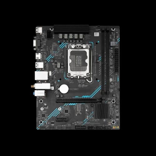 maxsun ms h610m 666 wi fi 6 motherboard front