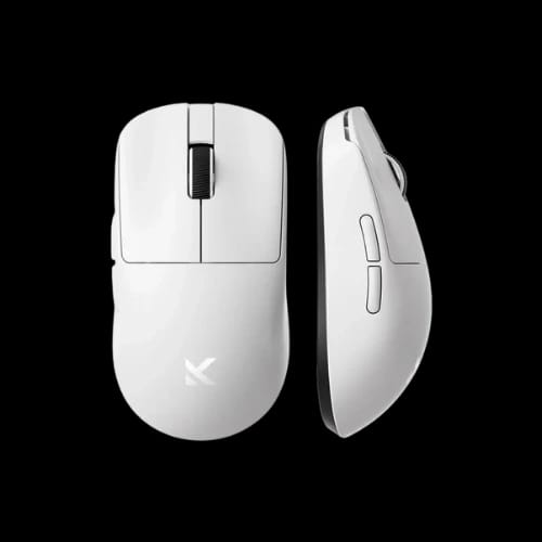 mchose l7 ultra 8khz tri mode gaming mouse white 1
