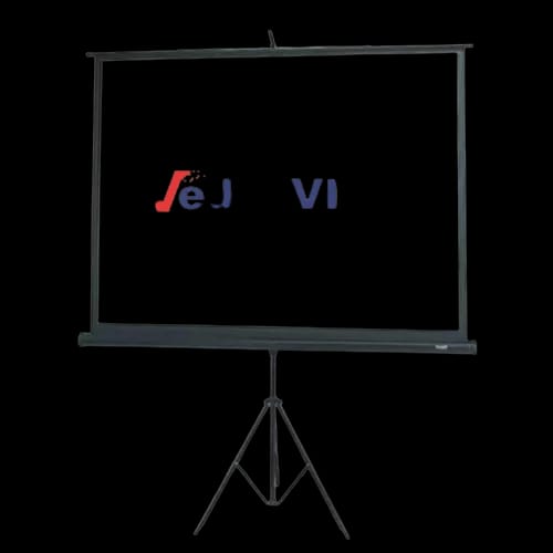 mediaview tripod projector screen 84 x 84
