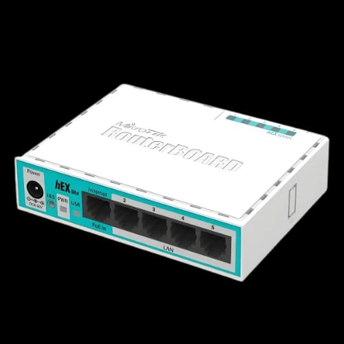 mikrotik hex lite rb750r2 plastic body router main