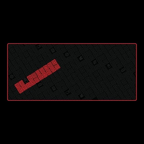 mozaic matrix v2 red stitch mouse pad 1