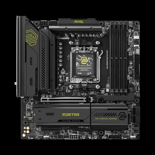 msi mag b850m mortar wifi am5 matx motherboard 2