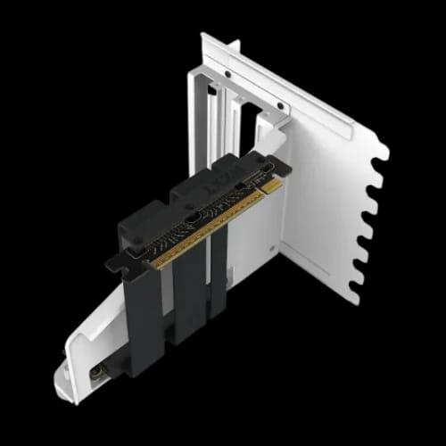 nzxt ab rh175 w1 vertical gpu mounting kit white 2