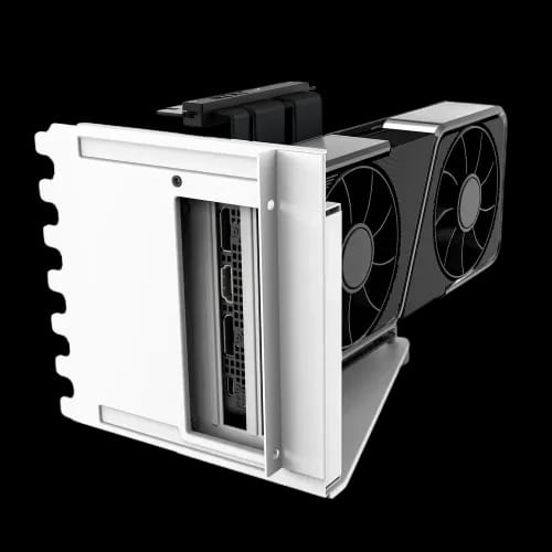 nzxt ab rh175 w1 vertical gpu mounting kit white 4