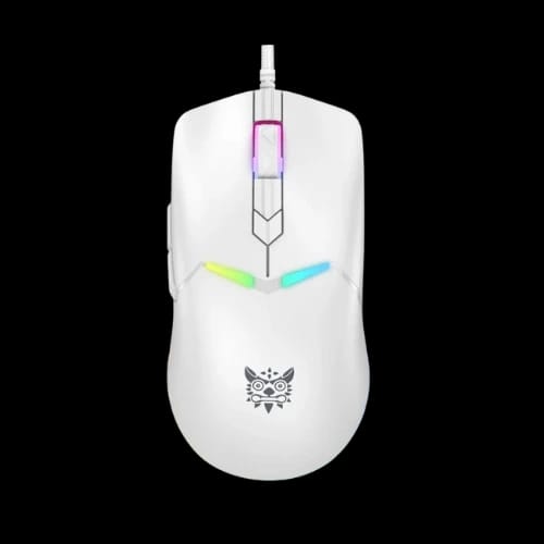 onikuma cw929 wired gaming mouse white
