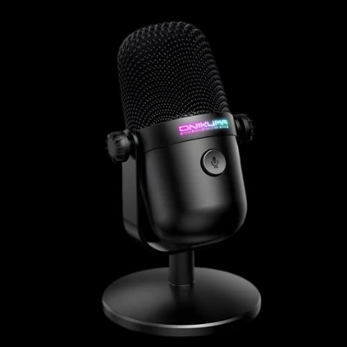 onikuma m830 wired gaming microphone main