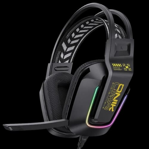 onikuma x13 rgb wired gaming headset black
