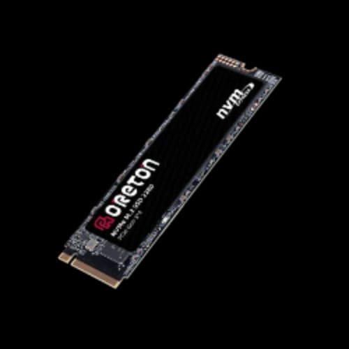 oreton n2000 256gb gen3 nvme m2 2280 ssd tilted