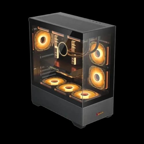 pc power ice tower bk desktop casing 2