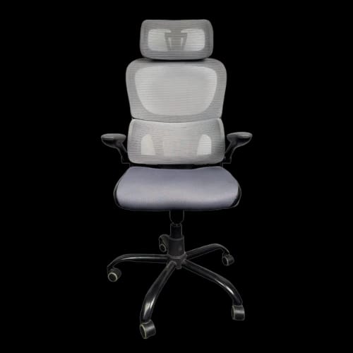 pcb flex pro chair full black front view