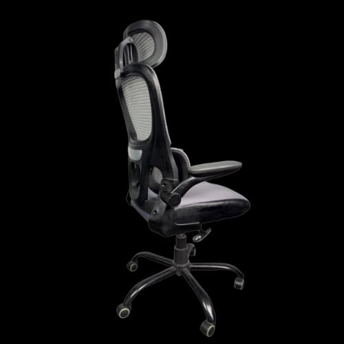pcb flex pro chair full black side view