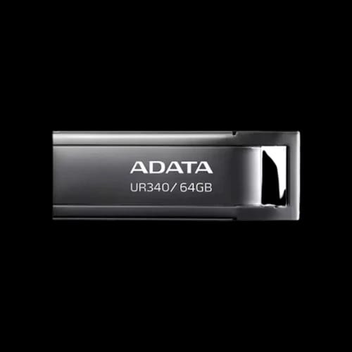 adata ur340 64gb metal body pen drive-1