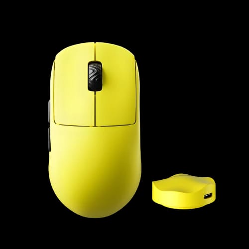 scyrox v8 dual mode wireless gaming mouse yellow 3