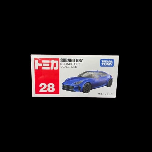 tomica regular diecast no 28 subaru brz box