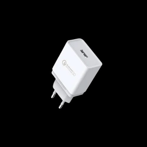 ugreen cd122 qc30 usb fast charger white