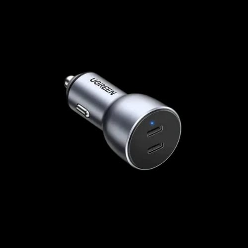 ugreen cd213 50w dual usb c pd fast car charger