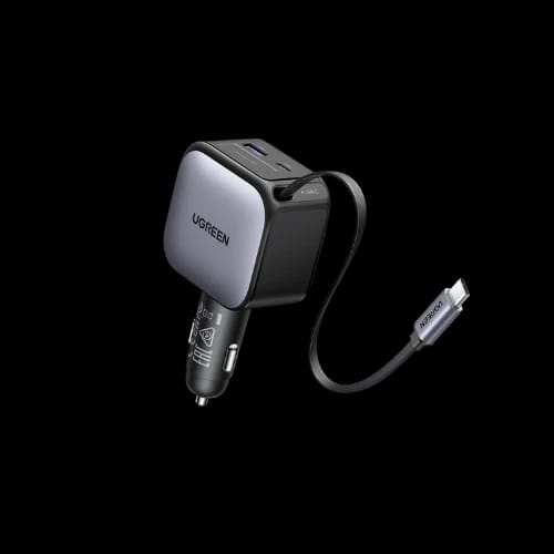 ugreen ec602 car charger with cable 60w