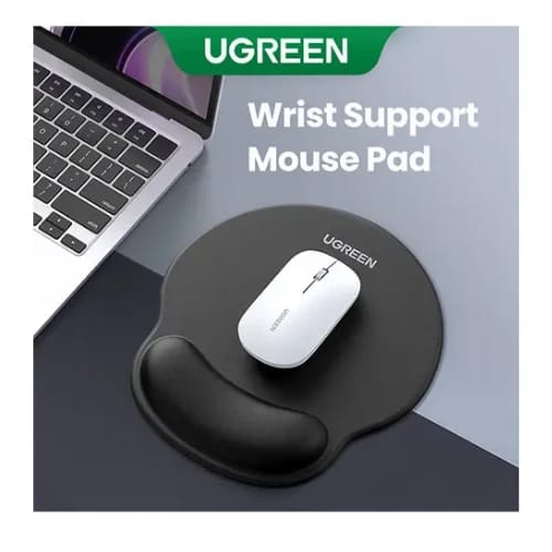 ugreen lp668 ergonomic mouse pad black support