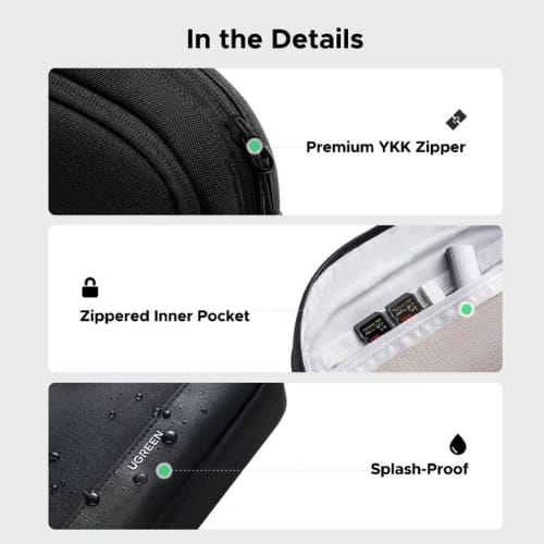 ugreen lp930 65555 carry bag ziper