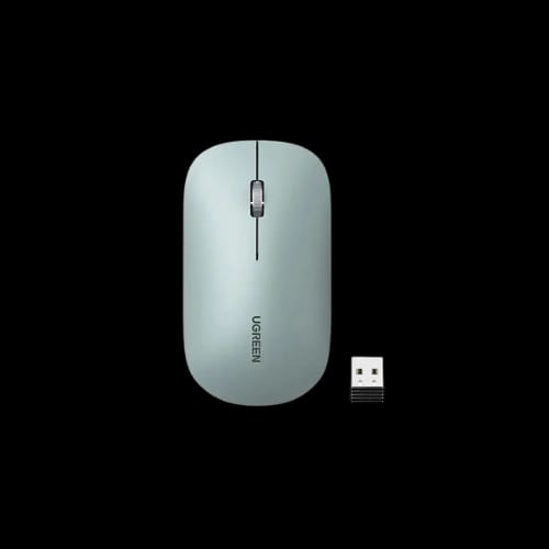 ugreen mu001 90374 portable wireless mouse green 1