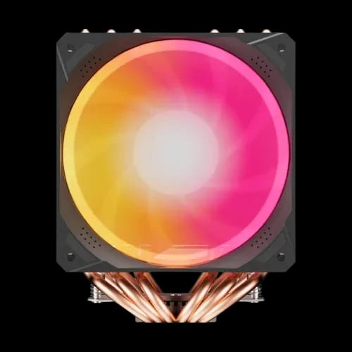 uphere d6sec argb cpu air cooler black 3