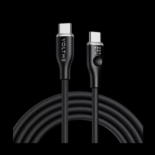 voltme powerlink moss 60w 1m type c cable black 1