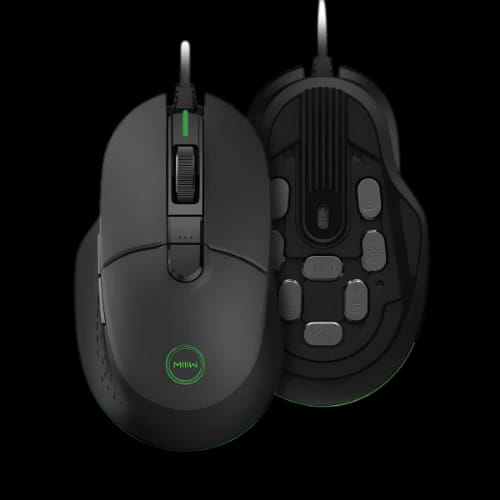 xiaomi miiiw 700g rgb gaming mouse back