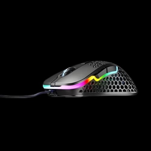 xtrfy m4 rgb ultra light gaming mouse front