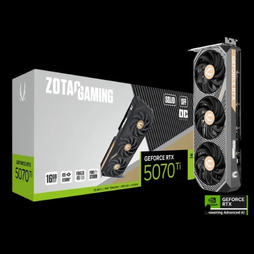 zotac gaming geforce rtx 5070 ti solid sff oc