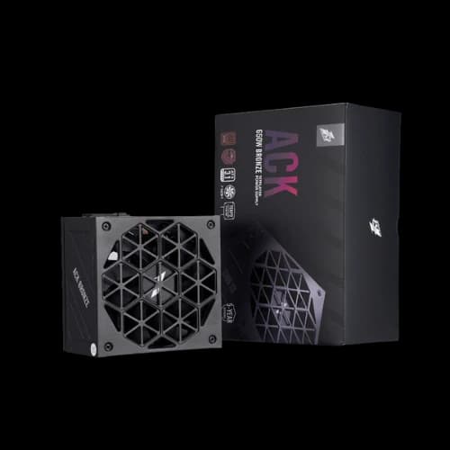 1st Player ACK Bronze 650W Non Modular 80+ Bronze Power Supply (Black)