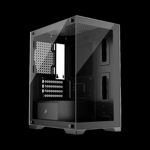 1STPLAYER MI2 ARGB M-ATX Mid Tower Casing (Black)