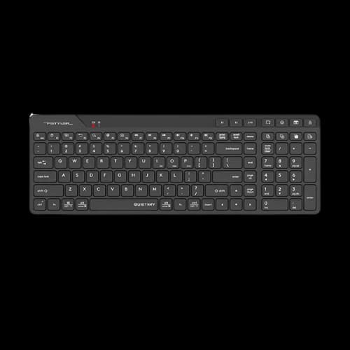 A4tech FBK27C AS Fstyler Wireless Rechargeable Keyboard (Black)