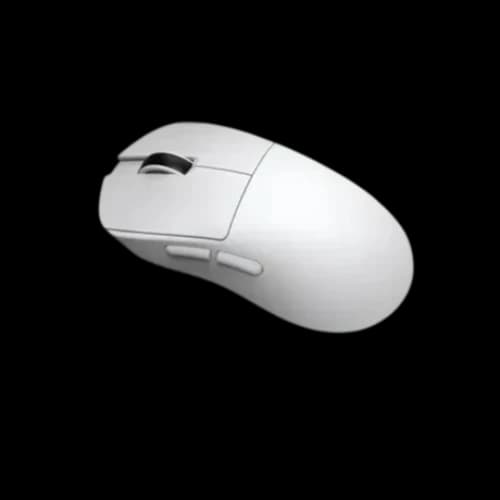 AJAZZ NJ08 Ultra Tri-Mode Wireless Gaming Mouse (White)