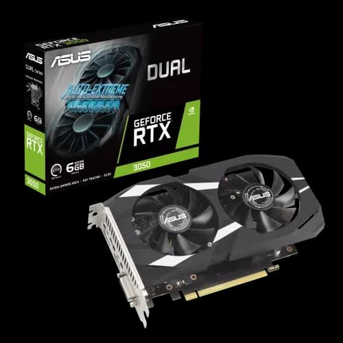 ASUS Dual GeForce RTX 3050 6GB GDDR6 Graphics Card