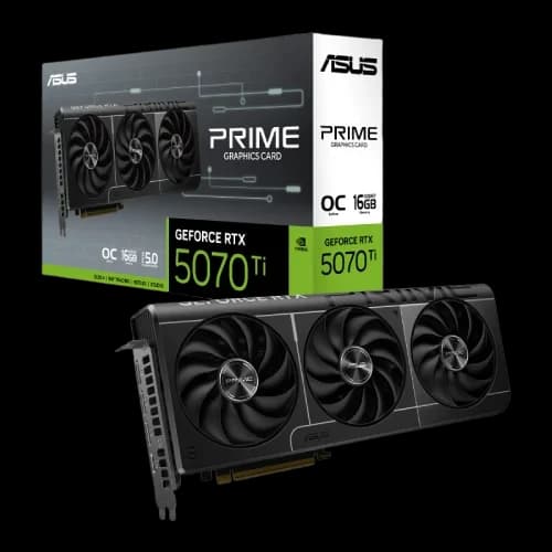 ASUS PRIME GeForce RTX 5070 Ti 16GB GDDR7 Graphics Card