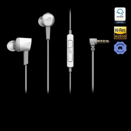 ASUS ROG Cetra II ML Core Wired In-Ear Gaming Headphone (White)