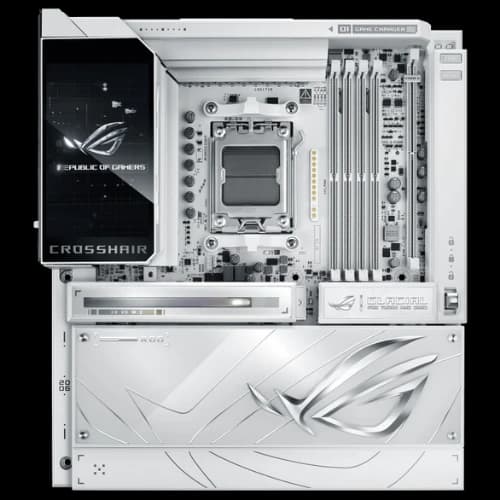 ASUS ROG CROSSHAIR X870E Glacial AM5 E-ATX Motherboard
