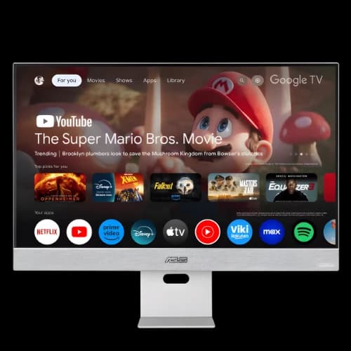 ASUS ZenScreen MS27UC 27" 4K UHD Type-C Smart Monitor with Google TV
