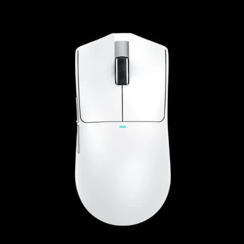 ATTACK SHARK X11 Tri-Mode Gaming Mouse with RGB Charging Dock (White)